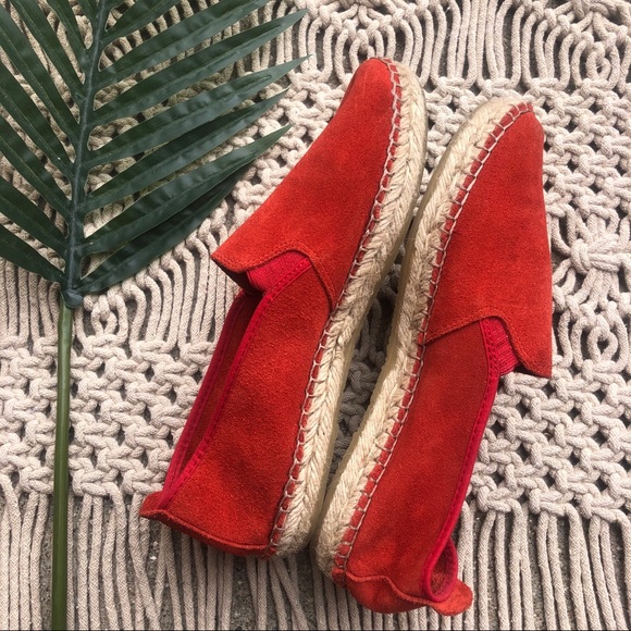 Free People Espadrille Suede Flats Size 40 - Picture 5 of 8